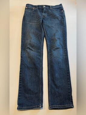 Levi's 511 Men's Straight Jeans in Dark Blue Denim 32x32